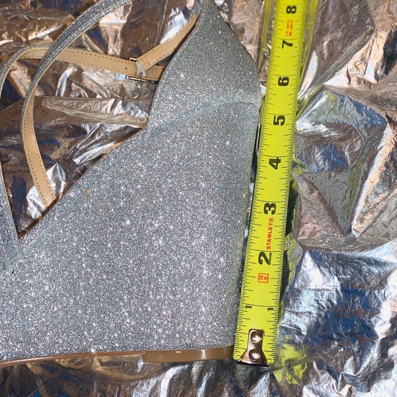 Jewel Badgley Mischka Averie Platform Wedge W 8.5 - Picture 9 of 9